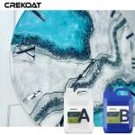 Non Yellowing Crafted Clear Epoxy Glue For Resin Art Canvases