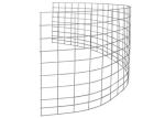 Steel Mesh Hog Wire Fence Panels 16ft Length HDG For Livestock Protection