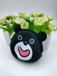 bear Shape Soft Silicone Toys , ODM silicone animal coin purse