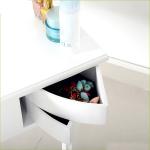 Bedroom Two Felt Lining Drawers 3mm Mirror Wooden Dressing Table