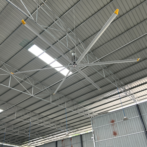 Powerful 1.5KW Ceiling Fan 5.5m 18FT for Farm Air Cooling and Industrial Ventilation
