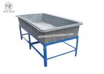 500L Rotomoulded PE Aquaponic Grow Media Bed With Standing For Vegetables
