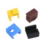 Brown yellow Silicone Hotend Cover MK7 MK8 MK9 3D Printer Heat Block