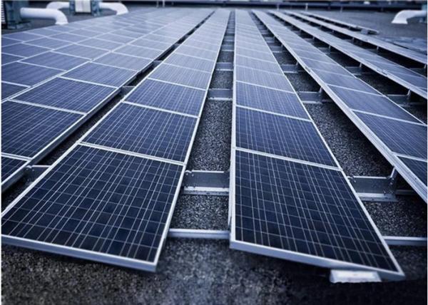 Slope Roof PERC Bifacial Solar Panels Monocrystalline Haalf Cut Solar Cells