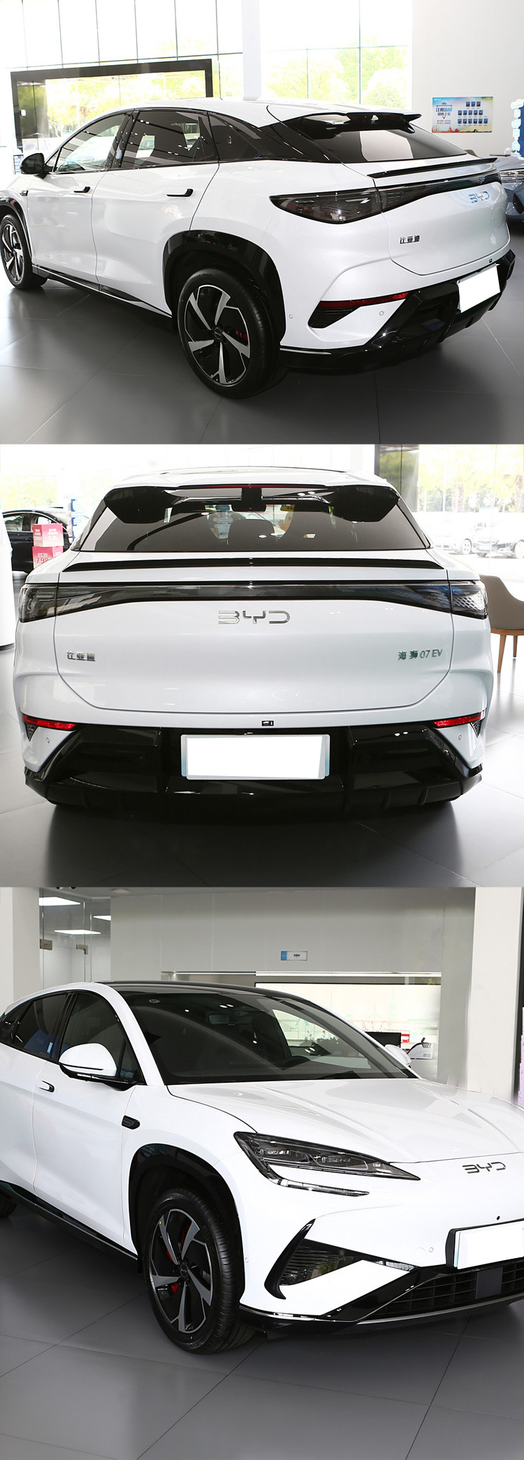 2024 BYD Sea Lion 07 EV Electric Car 610KM New Energy Vehicles Pure SUV