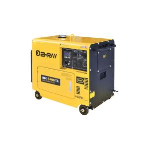 Quality EPA 3600rpm Mobile Portable Diesel Powered Generator With Muffler wholesale