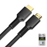 Braided Nylon 8K HDMI Cable 10ft Gold Connectors 48gbps VRR EARC