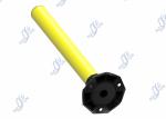 10000MM-1500MM Height Impact Absorption Solution Flex Yellow Steel Bollards