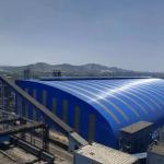 Q235 Prefabricated Steel Space Frames Construction 25000m GB For Buildings Shed