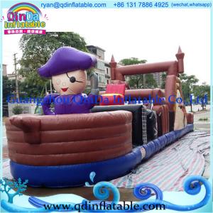 Quality Crazy Giant Inflatable Obstacle Course wholesale