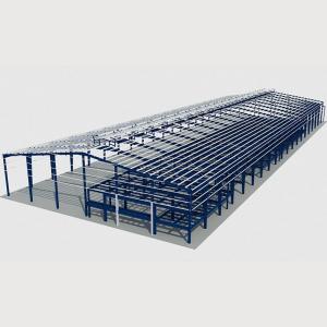 Quality Galvanized / Painted Q235 Q345 Steel Frame Warehouse Construction Workshop wholesale
