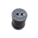 Outdoor Drainage Manhole Cover FRP Lightweight C250 Round Composite