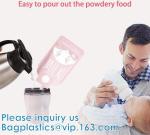 Feeding Dried Milk Food Bag, Milk Freezer Bag, Easy Pour, Spout, Zip Top,