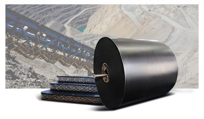 PVC 680S Solid Woven Conveyor Belt 1