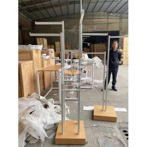 Quality Wooden Clothing Store Display Rack Women Clothes Shop Furniture wholesale