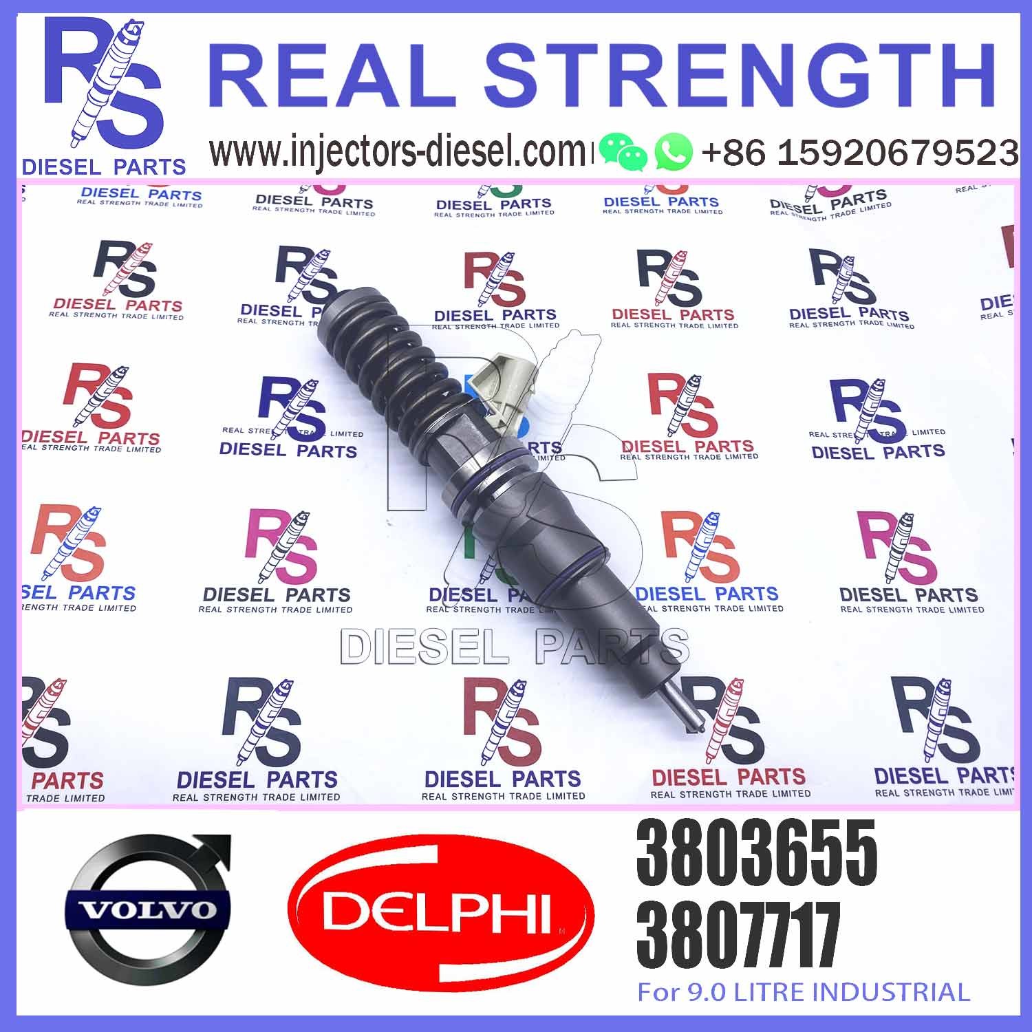 V-O-L-V Penta Fuel Injector BEBE4C06001 3587147 Diesel Injector 3803655