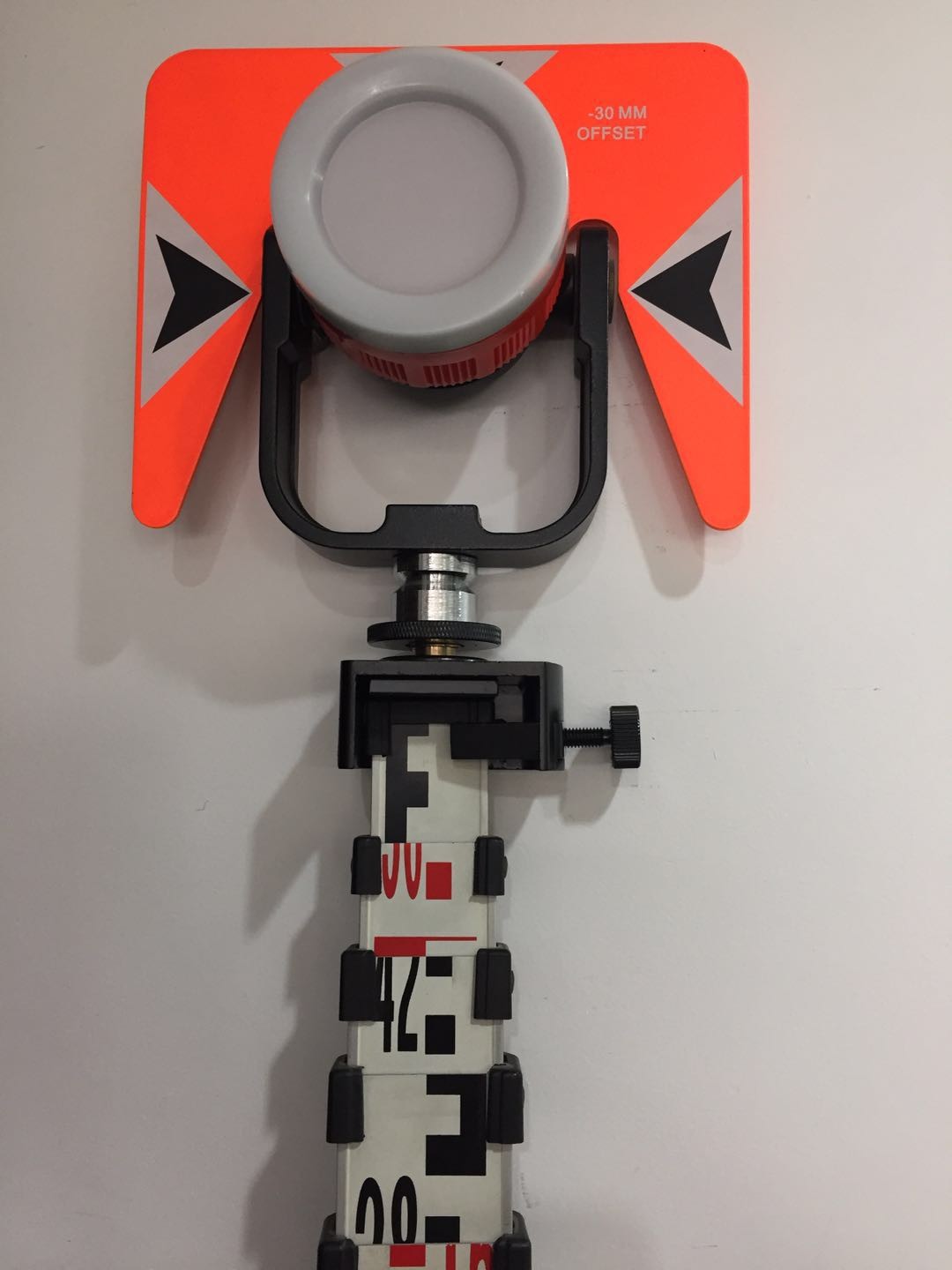 Black 5/8" Adaptor Surveying Instrument's Accessories