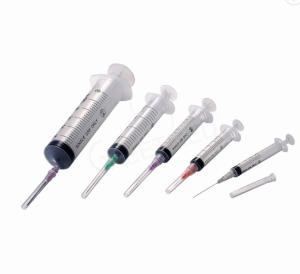 Quality 5ml Disposable Plastic Syringe , PP Plastic Medicine Syringe wholesale