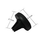 Mini Magnetic Air Vent Mount Holder With Rubber Grip Offers Extra Protection