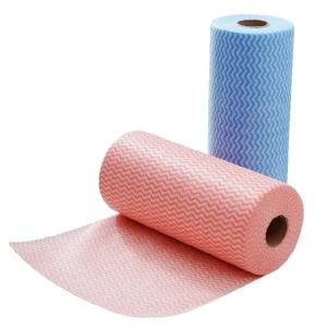 Quality Nontoxic Non Woven Cleaning Wipes Disposable 50gsm For Dishwashing wholesale