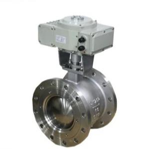 Quality Exd II Bt4 Electric Motorized Ball Valve Actuator Stainless Steel Flange Connection wholesale