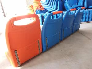Quality Abs Plastic Bus Single / Double Seat Boat Seat With Cushion For Ship City Bus wholesale