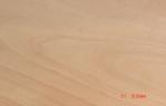 Natural Yellow Okoume Veneer , Rotary Cut Face Veneer