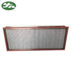 SS 304 HEPA Air Filter Resistance High Temperature For High Temp Clean Area