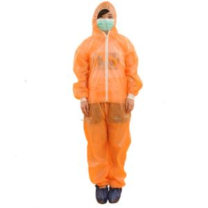 Quality Breathable Disposable Microporous Coverall , Lightweight Non Woven Isolation Gown wholesale