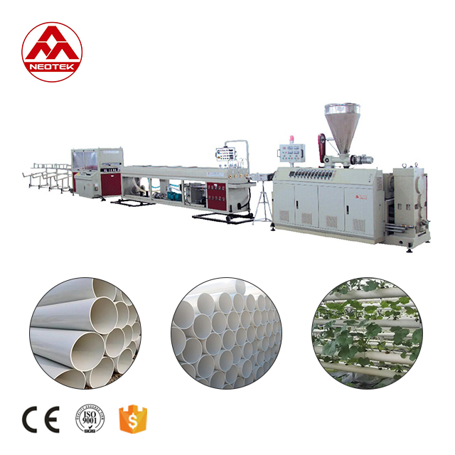 38CrMoALA Screw Material PVC Four Strand Pipe Extrusion Line for PVC Processing