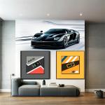 Modern Style Post-modern Wall Art Painting Canvas Prints for Children's Bedroom