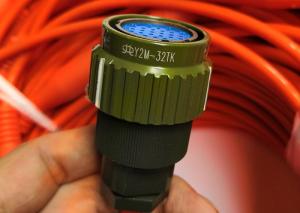 Quality Green Seismic Cable Connector , Y2M32TK Female Connector OEM Service wholesale