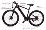 27.5 Inch Electric Mountain Bikes Aluminium Alloy Frame 250W