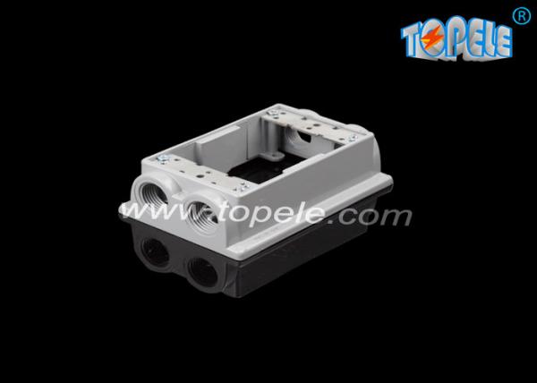 2 inch depth Weatherproof Electrical Boxes One-gang Flanged Extension Rings