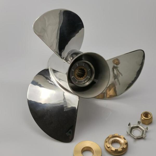 Cheap Stainless Steel Outboard Propeller Polyda Propeller Mercury 40-140hp for sale