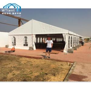 Quality Anti - UV White Outdoor Marquee Tent PVC Windows With Long Lifespan wholesale