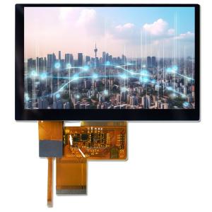 Quality 800*480px 5 Inch LCD Panel 450 Nits Outdoor Ip65 Touch Screen Monitor wholesale