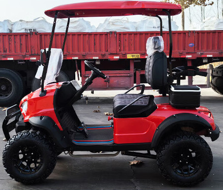 Off Road Street Legal 2 Seater Electric Golf Cart 3500W AC Motor Lead-acid Cell Shuttle