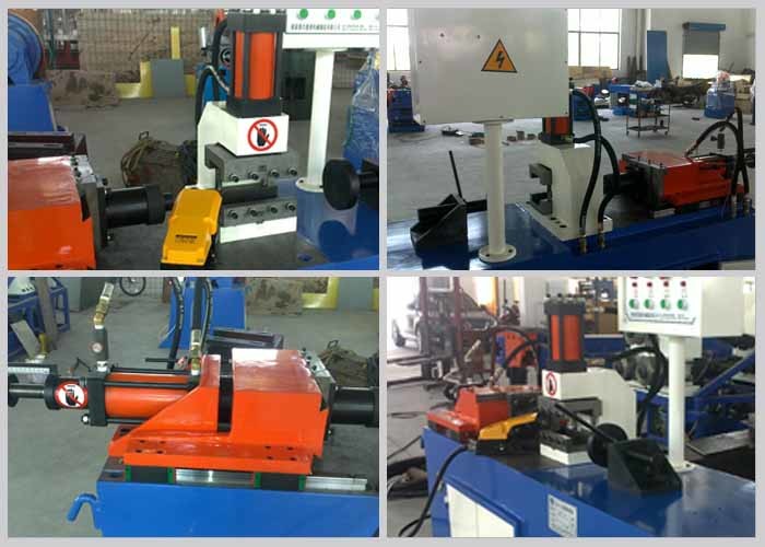 SCM Control Pipe Forming Machine , High Efficiency Tube End Forming Equipment