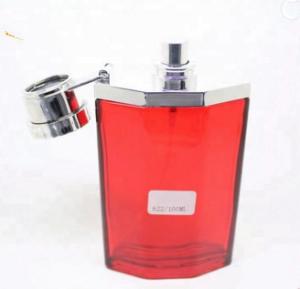 Quality RED PERFUME BOTTLE WITH SILVER CAP wholesale