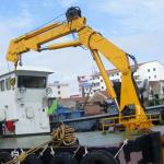 Knuckle Boom Slewing Boat Mounted Crane Marine Dinghy Cranes