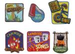 Outdoor Adventure 3D Vintage Boy Scout Patches Pantone Matched