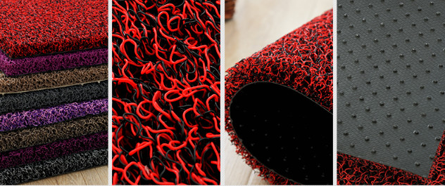 PVC Coil Mat Roll With Non-Slip Backing Car Mat Making Machine