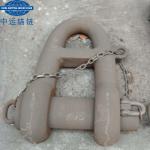 Buoy Shackle With IACS Cert. Black Painted Anchor Chain Fittings