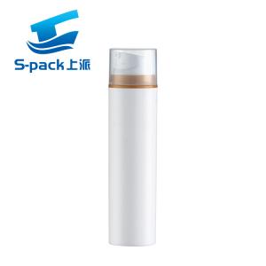 Quality 100ml 150ml Cosmetic PP Plastic Airless Pump Bottles For Facial Cleanser wholesale