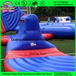 New aqua park equipment inflatable island inflatable water park