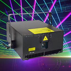 China 6000mW 6W RGB ILDA DMX Animation Disco Stage Laser Light Projector on sale