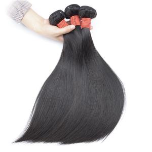 Quality 100% Human Hair Weave Silky Straight Virgin Hair Bundle Unprocessed Hair Extension wholesale