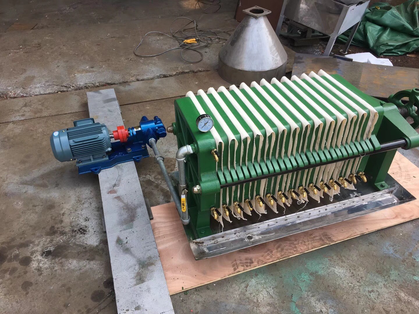 Kitchen Oil Filtering Machine , Vegetable Oil Filter Machine Full Automatic