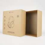 Custom Bluetooth Headset Boxes Kraft Paper Packaging Box Gift Box Packaging For